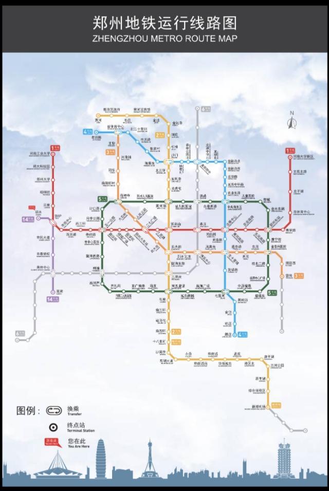郑州地铁1号线最新线路图详解，全面解读与深度探索